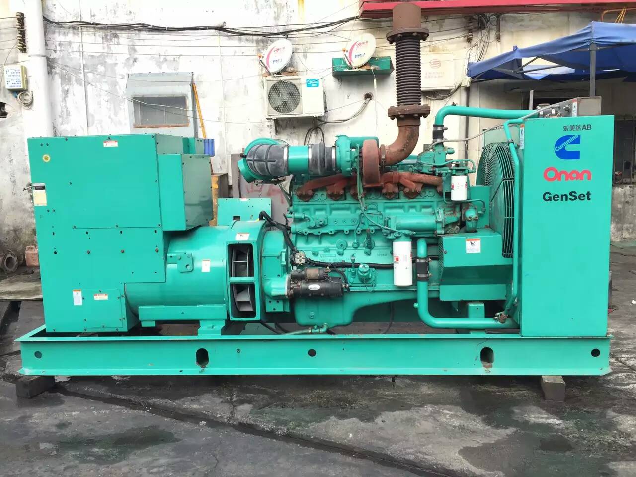 泽库租赁发电机-柴油发电机不正常冒烟的原因